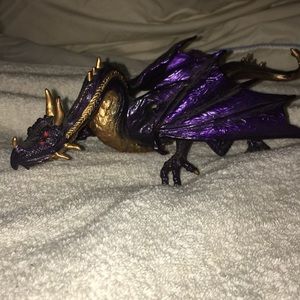 Purple Dragon Figurine